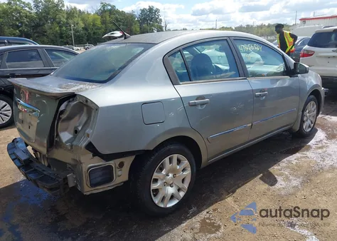2011 Nissan Sentra 2.0S from USA, damaged, VIN 3N1AB6APXBL630758